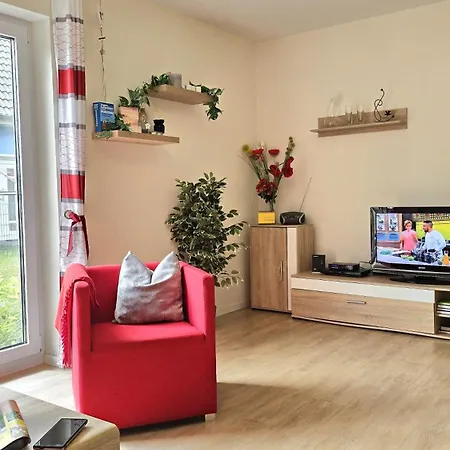 Mohnblume Usedom Achterwasser Rotes Haus Apartmán *